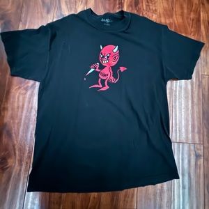 Ransom T-shirt Black and Red XL